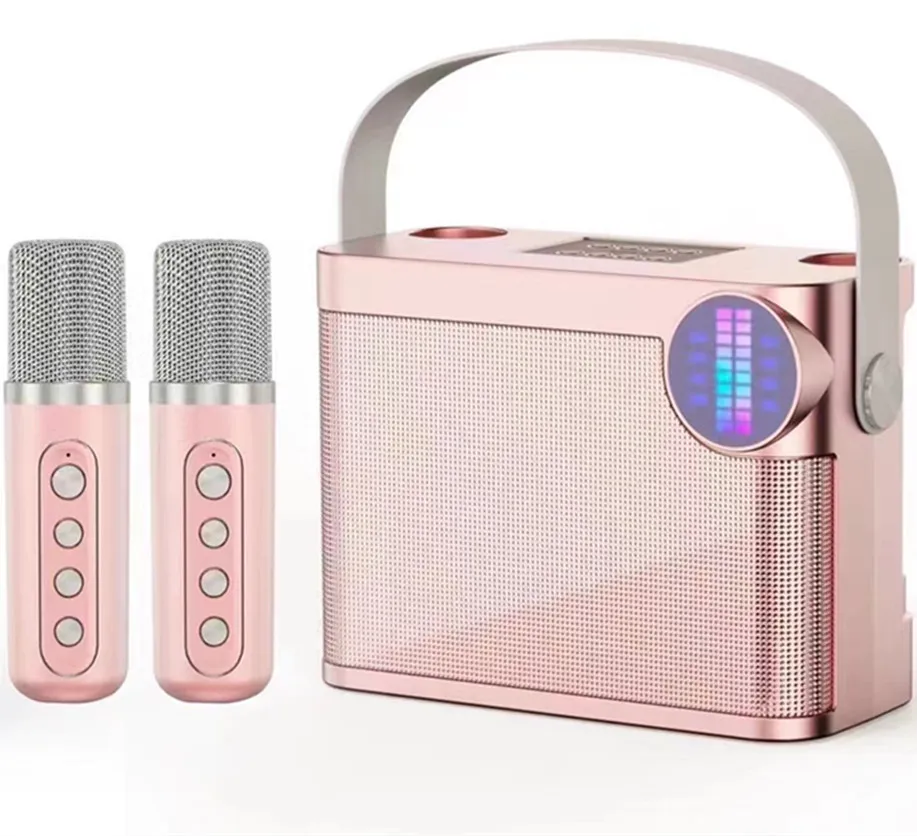 YS-210 Portable Bluetooth Speakers 100W Peak High-power Karaoke Speaker Multifunctional Subwoofer with Wireless Dual Microphones
YS-210 Portable Bluetooth Speakers 100W Peak High-power Karaoke Speaker Multifunctional Subwoofer with Wireless Dual Microphones