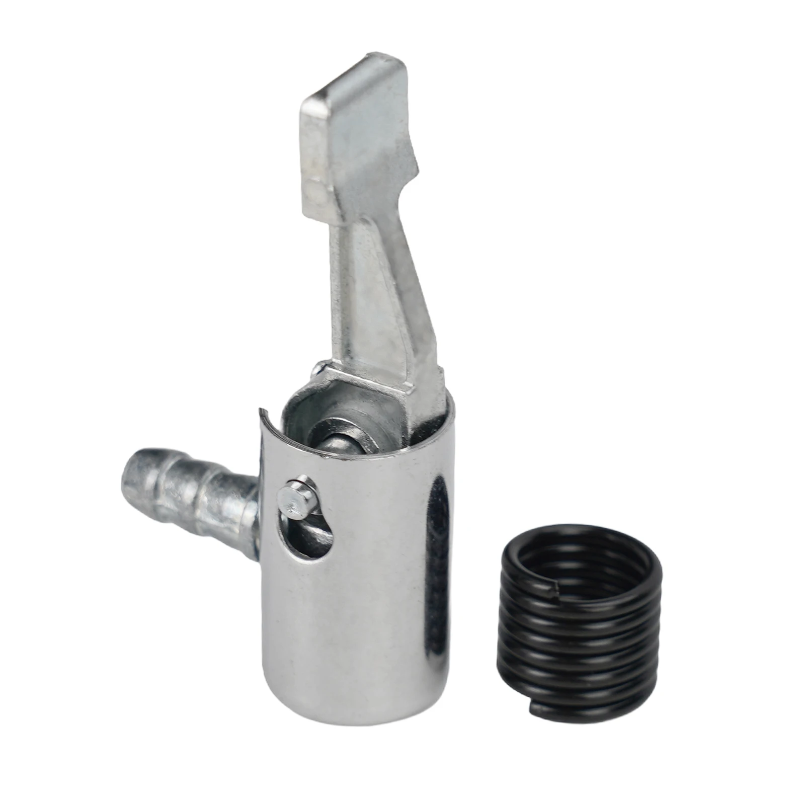 Hassle Free and Quick Tire Inflation with Seal Lock On Tire Chuck for Various Vehicles Suitable for 6mm Inner Hose
Hassle Free and Quick Tire Inflation with Seal Lock On Tire Chuck for Various Vehicles Suitable for 6mm Inner Hose