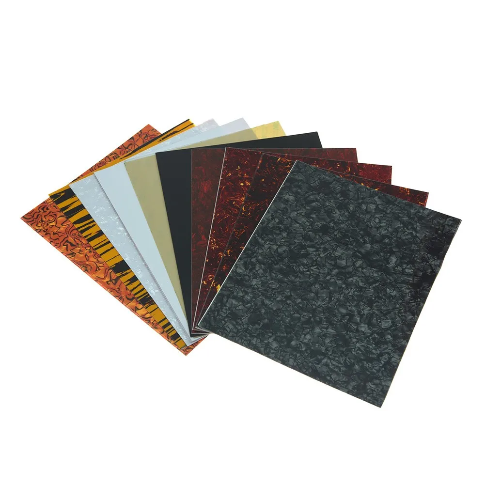1Pcs 25x20cm Acoustic Guitar Pickguard Self Adhesive Blank Sheet Material Multi Colors Bass Pickguard Scratch Plate Accessory
1Pcs 25x20cm Acoustic Guitar Pickguard Self Adhesive Blank Sheet Material Multi Colors Bass Pickguard Scratch Plate Accessory
