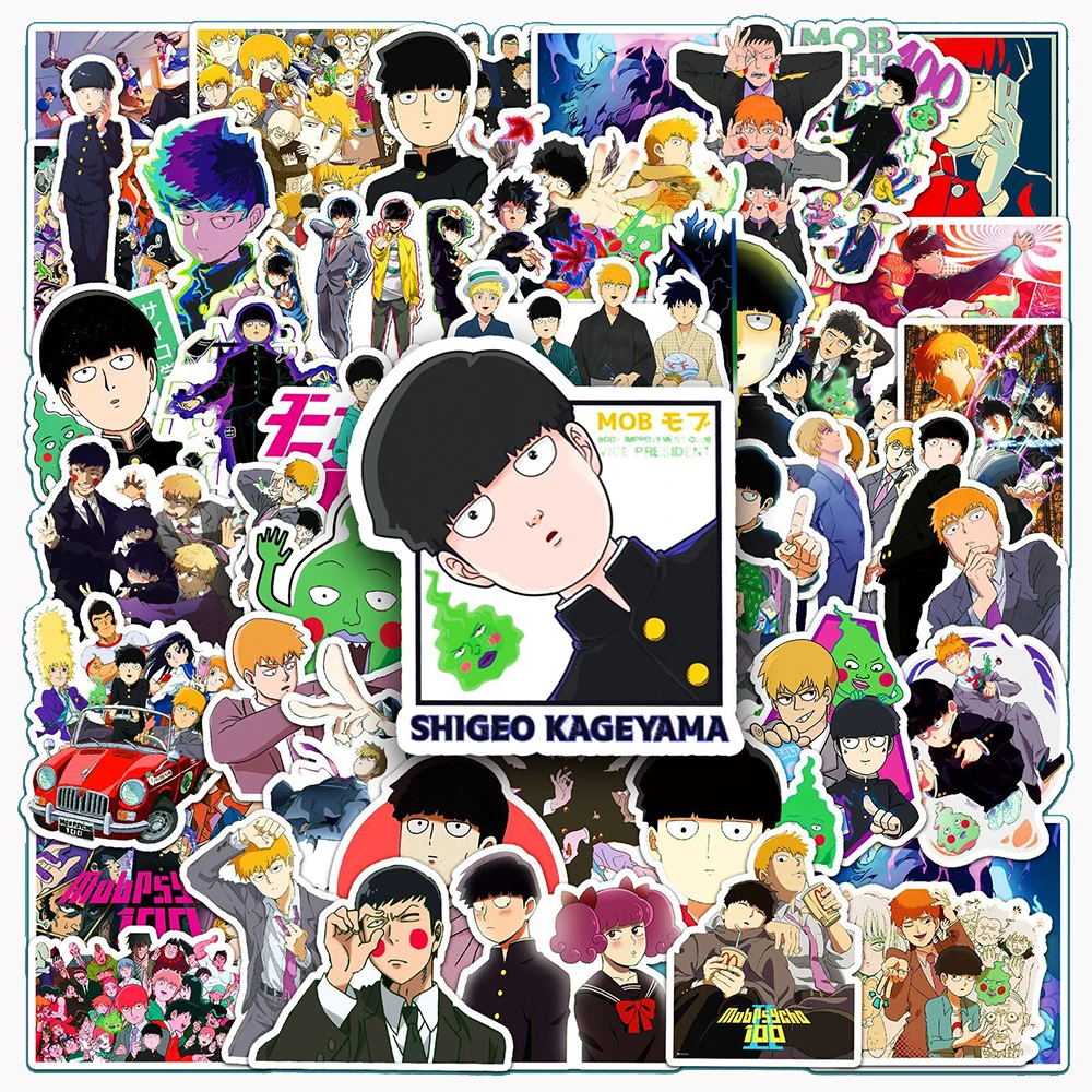 10/30/50pcs Anime Mobu Saiko Hyaku Graffiti Stickers Decal Decorative Stationery Luggage Skateboard Vinyl Cool Sticker Wholesale
10/30/50pcs Anime Mobu Saiko Hyaku Graffiti Stickers Decal Decorative Stationery Luggage Skateboard Vinyl Cool Sticker Wholesale
