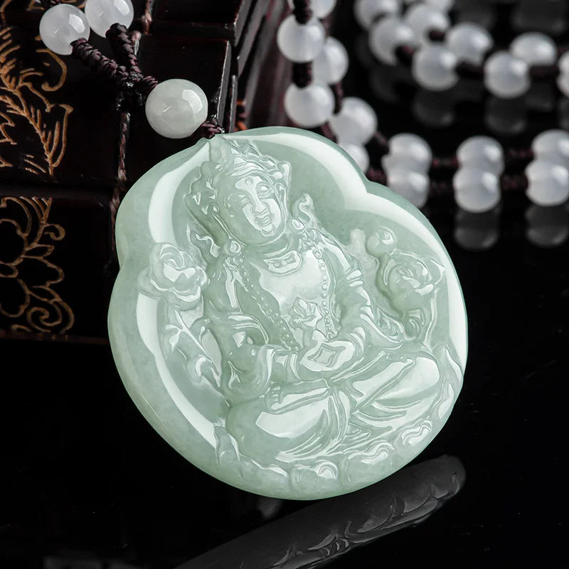 charming 100% Natural Handmade Jade Guanyin White Tara Buddha Statue Necklace Pendant Fashion Jewelry Men Women Luck
charming 100% Natural Handmade Jade Guanyin White Tara Buddha Statue Necklace Pendant Fashion Jewelry Men Women Luck