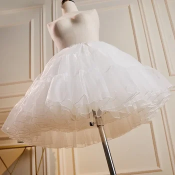 A Saia Tutu Perfeita para Elegância e Conforto 7 Women's petticoats for dresses tutu skirt women lolita petticoat cancan for girl dress evangelical woman skirts Tutu girl