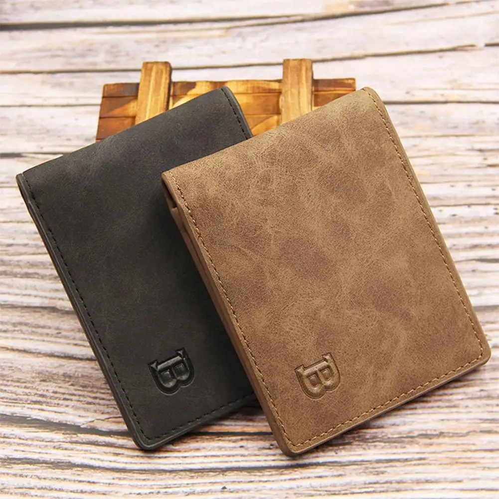 Business Men Wallets Small Money Purses Wallets New Design Faux Leather Large Capacity Coin BagMale Money Clip
Business Men Wallets Small Money Purses Wallets New Design Faux Leather Large Capacity Coin BagMale Money Clip