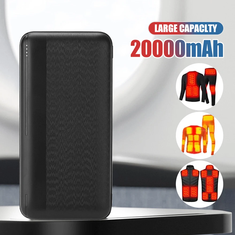 10000mAh/20000mAh Heating Vest Charging Power Bank Car Jump Starter External Battery Charging Fast Heating For Vest Socks New
10000mAh/20000mAh Heating Vest Charging Power Bank Car Jump Starter External Battery Charging Fast Heating For Vest Socks New