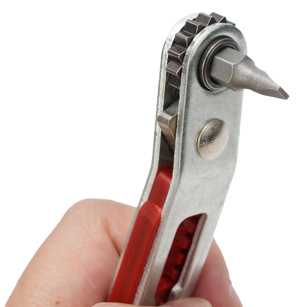 11pcs 30degree Elbow Head Bi-directional Forward Reverse Ratchet Wrench Screwdriver For 1/4 Hex Shank Handle Bit Set Tools
11pcs 30degree Elbow Head Bi-directional Forward Reverse Ratchet Wrench Screwdriver For 1/4 Hex Shank Handle Bit Set Tools