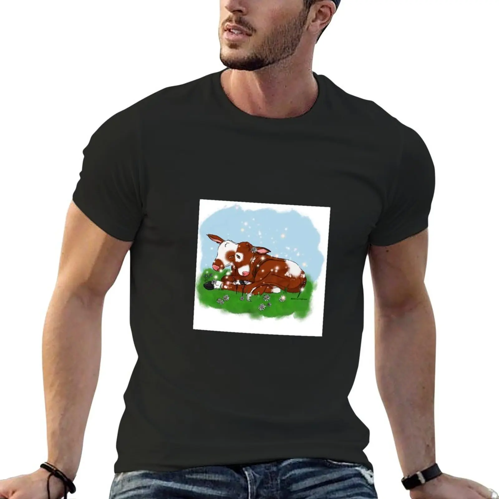 Two Headed Calf T-Shirt tops korean fashion blanks shirts graphic tee cotton t shirt men
Two Headed Calf T-Shirt tops korean fashion blanks shirts graphic tee cotton t shirt men