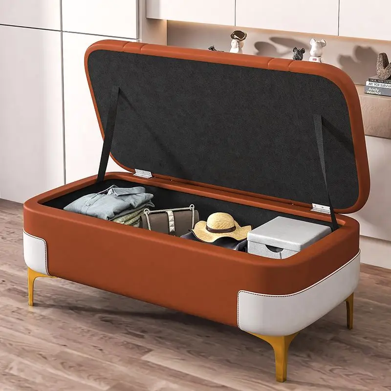 Nordic Storage Ottoman Bench Large Capacity Changing Shoes Stool Organizer Box Comfortable Footrest Ottoman Sofa Bench Doorstep
Nordic Storage Ottoman Bench Large Capacity Changing Shoes Stool Organizer Box Comfortable Footrest Ottoman Sofa Bench Doorstep
