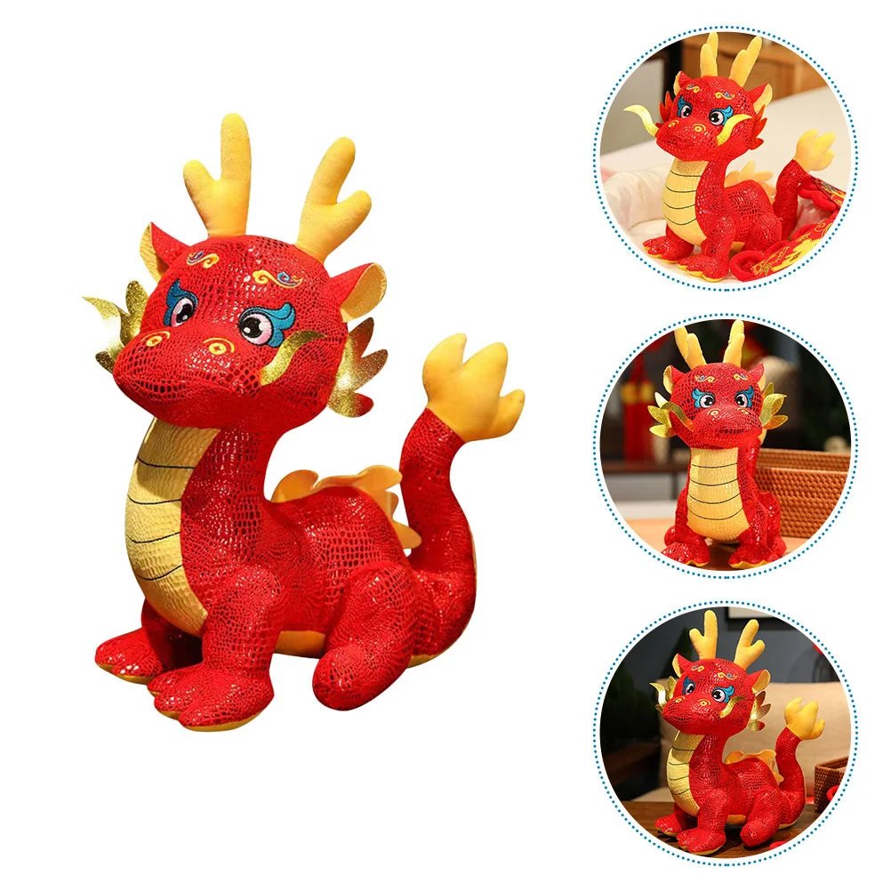 Chinese New Year Dragon Decor Plush Cartoon Dragon Toy Stuffed Dragon Decoration New Year Gift Office Home Decorations
Chinese New Year Dragon Decor Plush Cartoon Dragon Toy Stuffed Dragon Decoration New Year Gift Office Home Decorations