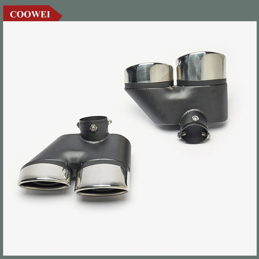 One Pair Statinless Steel Car Exhaust Tips for Mercedes Benz W220 AMG End Muffler Exhaust Tips Pipes
One Pair Statinless Steel Car Exhaust Tips for Mercedes Benz W220 AMG End Muffler Exhaust Tips Pipes