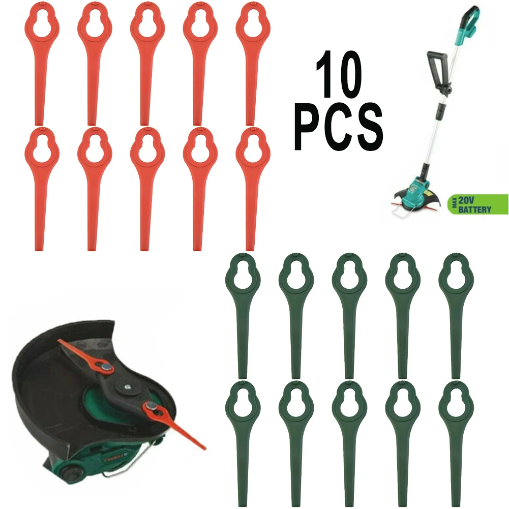 10PCS Mower Replacement Plastic Blades For Aldi Ferrex FAR 20-1 20V/40V Cordless Grass Strimmer Blades Garden Tool Accessories
10PCS Mower Replacement Plastic Blades For Aldi Ferrex FAR 20-1 20V/40V Cordless Grass Strimmer Blades Garden Tool Accessories