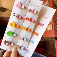 

Children's Hairpin Baby Headwear Baby Hair Little Hairpin Korean Version Cartoon Cute Headwear Princess Style Hair Accessories