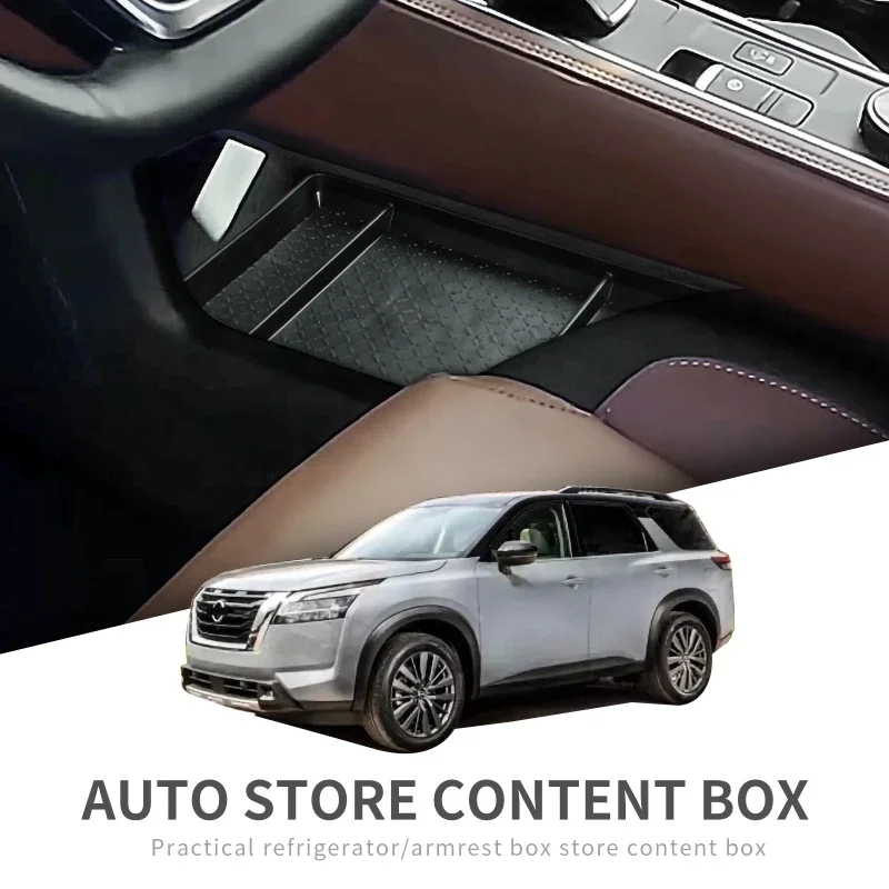 For Nissan Pathfinder 2022-2024 TPE Black Car Center Console Box Central Storage Tray Organizer Car Accessories
For Nissan Pathfinder 2022-2024 TPE Black Car Center Console Box Central Storage Tray Organizer Car Accessories