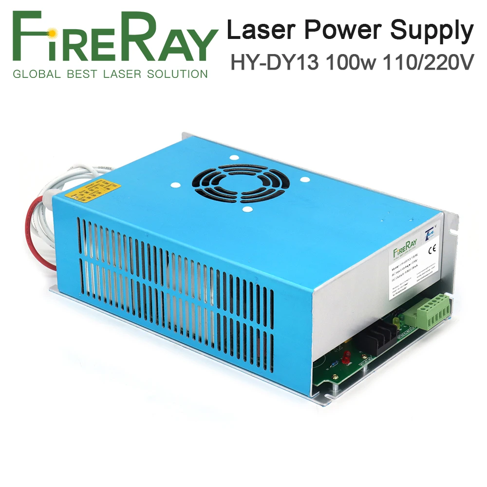 

FireRay HY-DY13 100W Co2 Laser Power Supply For RECI Z2/W2/S2 CO2 Laser Tube Engraving and Cutting Machine DY Series