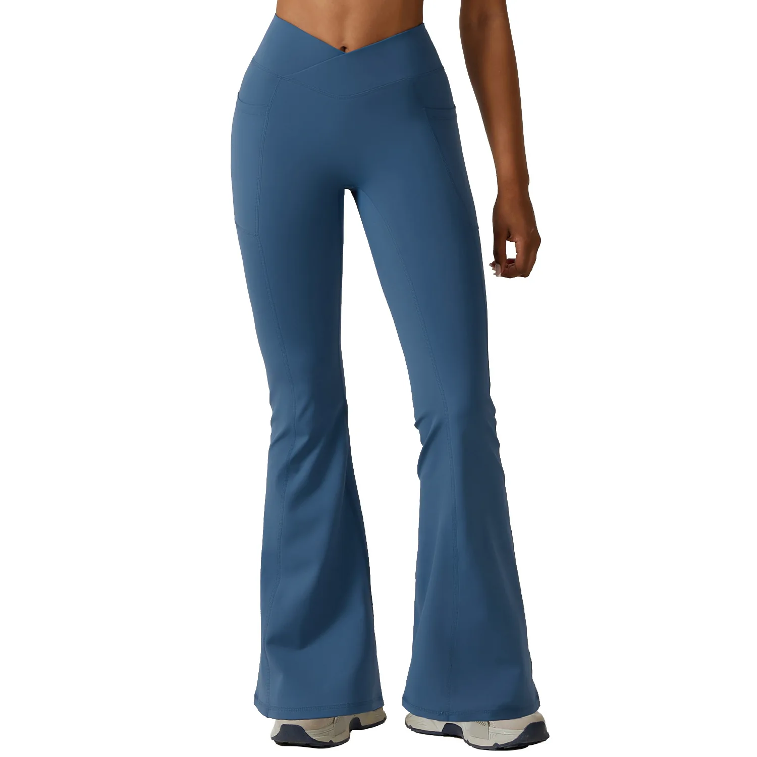 European And American Casual Wide Leg Pants With Naked Feel, Hip Lifting Yoga Flared Pants, Dance Sports High Waisted Micro Flar
European And American Casual Wide Leg Pants With Naked Feel, Hip Lifting Yoga Flared Pants, Dance Sports High Waisted Micro Flar