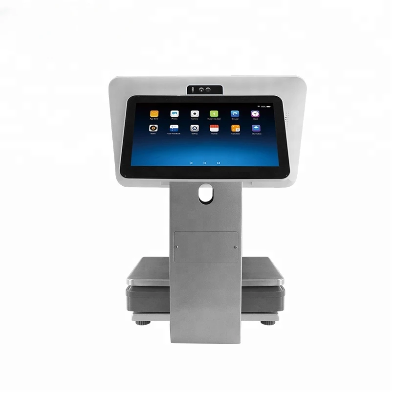 

Scales All In One Touch Android Cash Register Weighing Scale With Printer