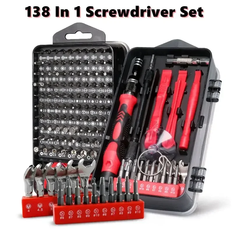 

Phillips 138 Hand Screwdriver Phone Magnetic 1 Remover Screw Torx Driver Tools Repair In Kit Bit Set Wrench Electrical With