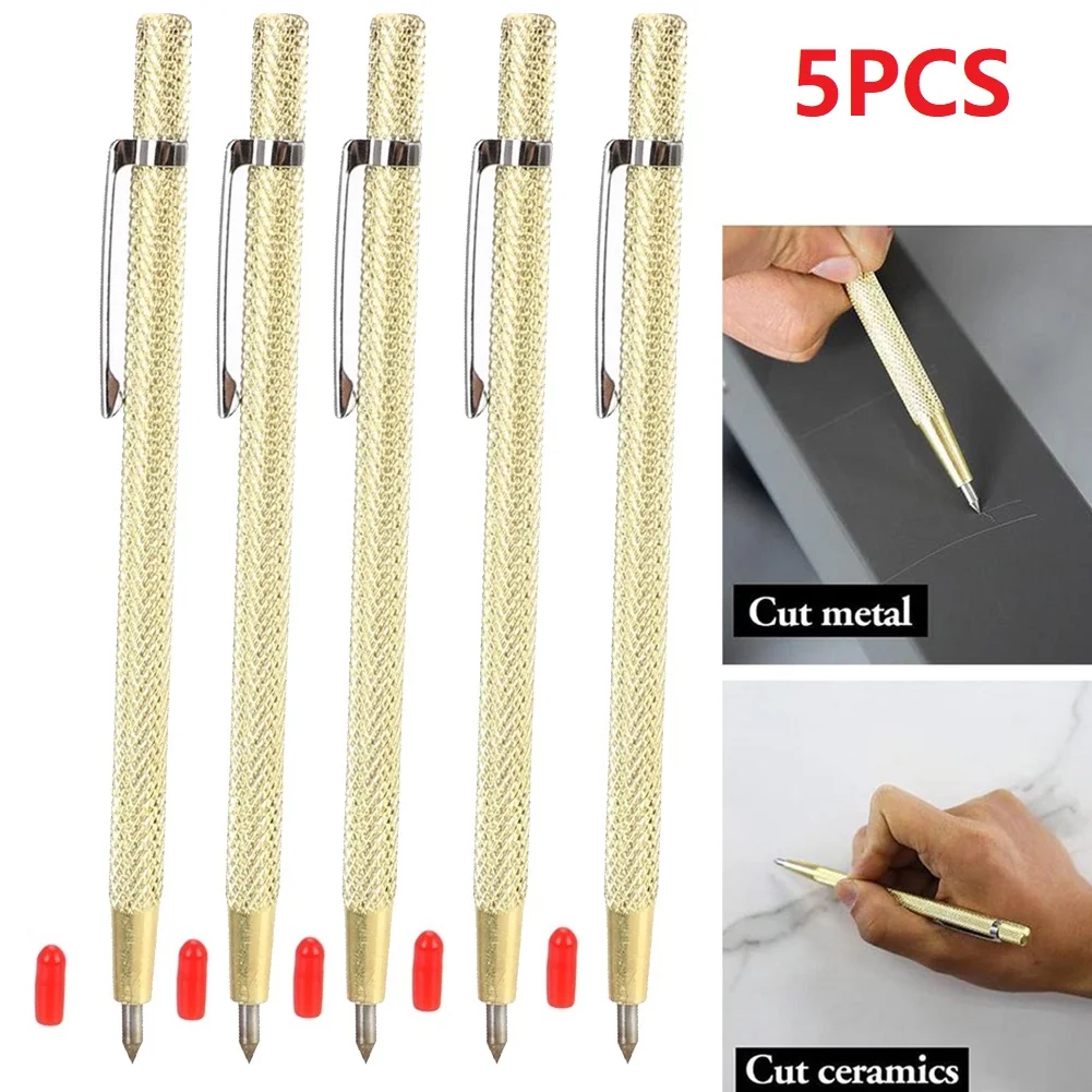 5pcs Glass Cutting Tool Diamond Glass Cutter Carbide Scriber Hard Metal Tile Machine Lettering Pen Engraver Glass Knifes Scriber
5pcs Glass Cutting Tool Diamond Glass Cutter Carbide Scriber Hard Metal Tile Machine Lettering Pen Engraver Glass Knifes Scriber