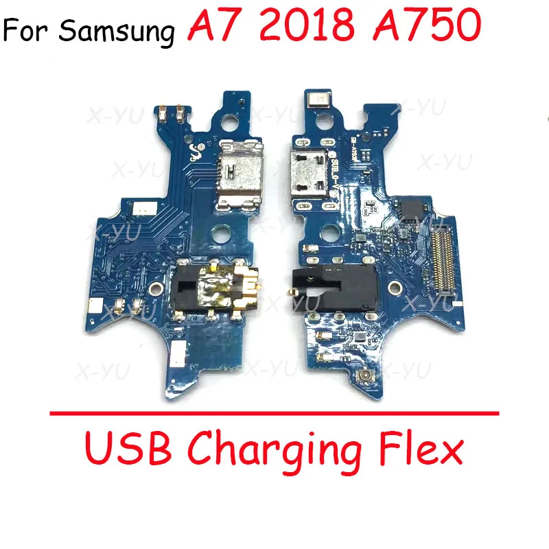 

Оригинальный шлейф для зарядного порта USB для Samsung Galaxy A7 2018 A750 A750F