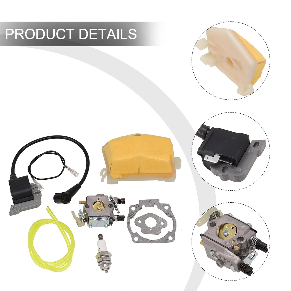 1set Carburetor Air Filter Ignition Coil Replacement For 50 51 55 61 254 257 262 266 268 272 Chainsaw Accessories
1set Carburetor Air Filter Ignition Coil Replacement For 50 51 55 61 254 257 262 266 268 272 Chainsaw Accessories