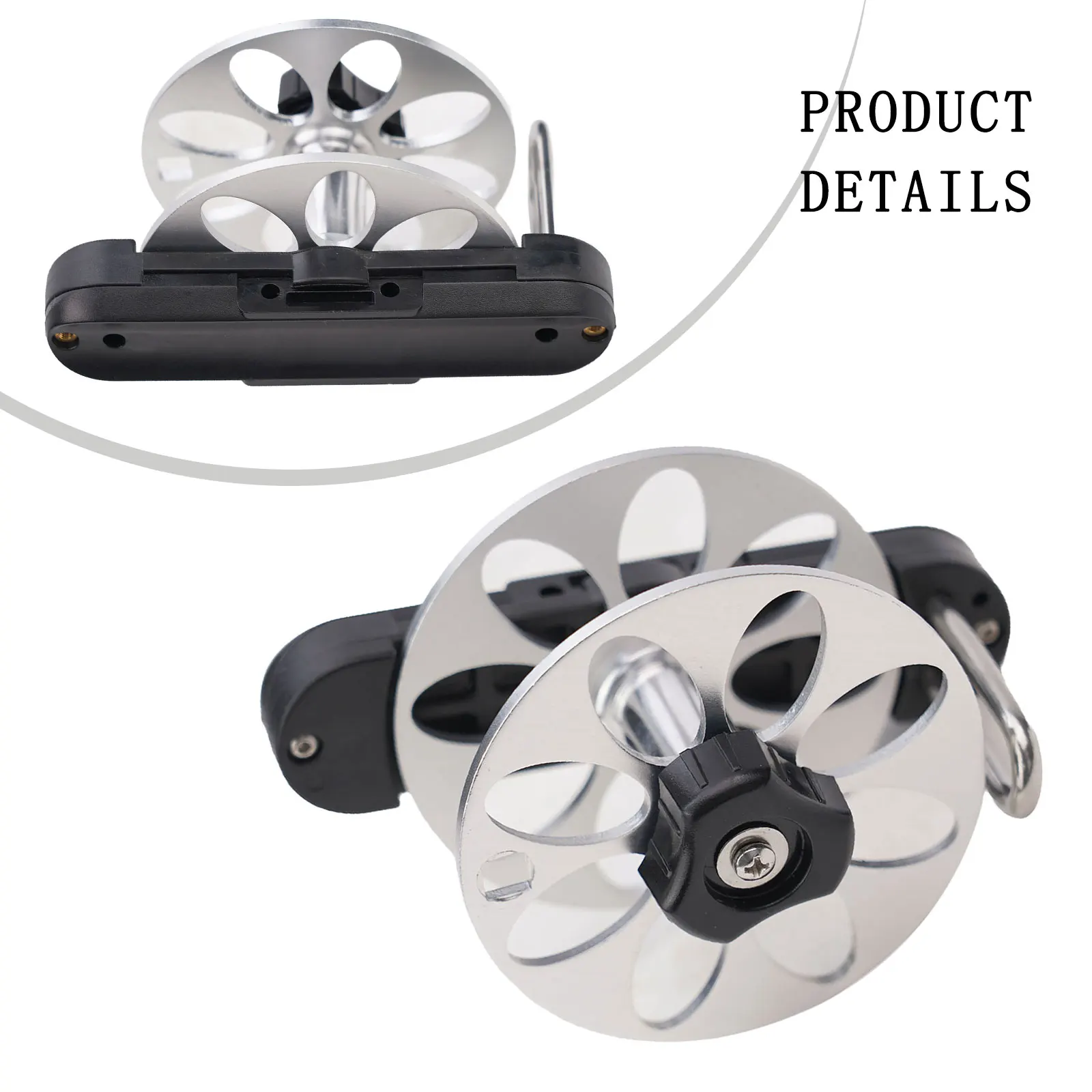 Fishing Fish Wire Split Reel Adjustable Split Wire Aluminum Alloy Elasticity Fish Fishing Foldable Handle Knob Reel High Quality
Fishing Fish Wire Split Reel Adjustable Split Wire Aluminum Alloy Elasticity Fish Fishing Foldable Handle Knob Reel High Quality
