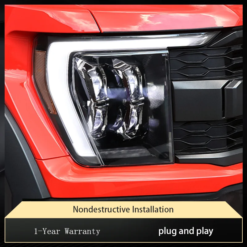 Vehicles Car Accessories For Ford Raptor F150 F-150 2021-2023 Front Light DRL Head Lamp Signal Upgrade LED Headlight Lens Auto
Vehicles Car Accessories For Ford Raptor F150 F-150 2021-2023 Front Light DRL Head Lamp Signal Upgrade LED Headlight Lens Auto