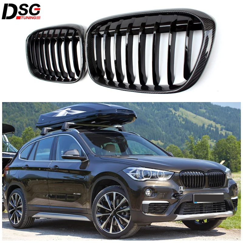 Carbon Fiber Material + ABS Front Bumper Grille For BMW X1 F48 2016-2018 Pre-lci Replacement Front Racing Grills One Pair
Carbon Fiber Material + ABS Front Bumper Grille For BMW X1 F48 2016-2018 Pre-lci Replacement Front Racing Grills One Pair