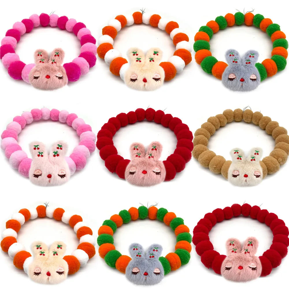 12pcs Easter Hairball Necklace Rabbit Pattern Small Middle Large Dog Necktie Bowtie Puppy Cat Dog Grooming Accessories
12pcs Easter Hairball Necklace Rabbit Pattern Small Middle Large Dog Necktie Bowtie Puppy Cat Dog Grooming Accessories