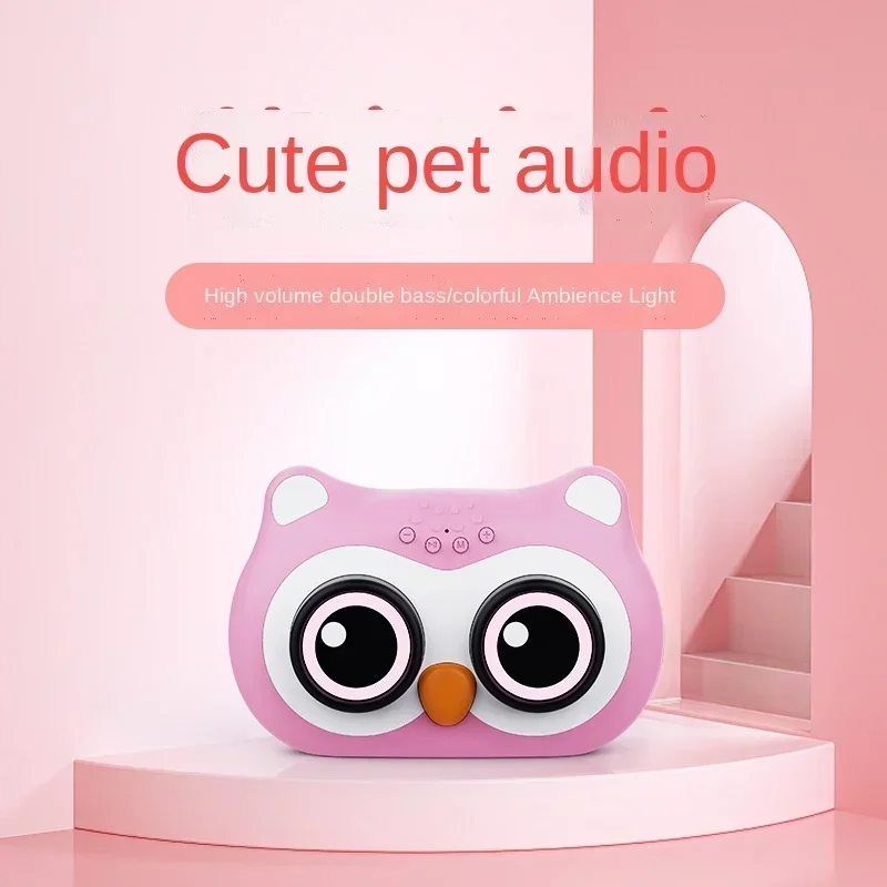 

subwoofer bluetooth bluetooth speaker mobile Lovely owl Bluetooth speaker phone wireless outdoor portable audio gift speakers