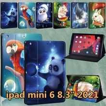 Case for IPad Mini 6 A2567 A2568 A2569 Case Funda Apple IPad Mini 6 2021 8.3" Leather Cute Animal Pattern Protective Case Cover
Case for IPad Mini 6 A2567 A2568 A2569 Case Funda Apple IPad Mini 6 2021 8.3" Leather Cute Animal Pattern Protective Case Cover
