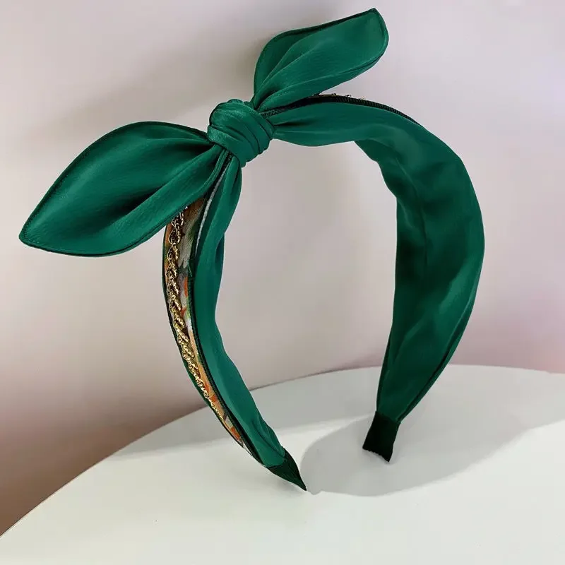 European American Polka Dot Bee Stripe Braid Hairpin Korean Style Wide-brimmed Knotted Headband Female Hair Hoop
European American Polka Dot Bee Stripe Braid Hairpin Korean Style Wide-brimmed Knotted Headband Female Hair Hoop