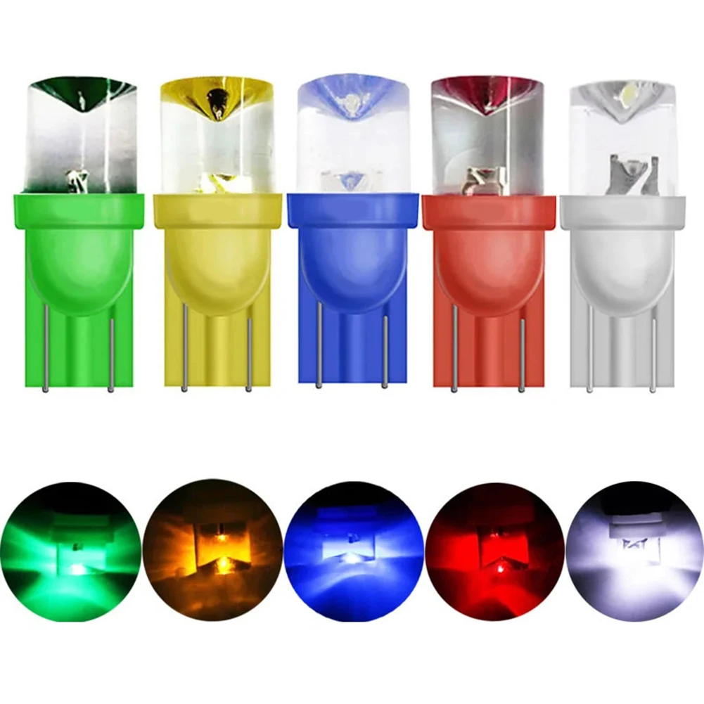 10pcs DC 12V T10 Concave Lens LED Bulb Car Pinball Machine Game Light Reading Lamp Blue Green Red White Yellow Reading Light
10pcs DC 12V T10 Concave Lens LED Bulb Car Pinball Machine Game Light Reading Lamp Blue Green Red White Yellow Reading Light