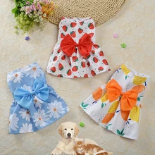 Dog Floral Dress Cute Snap Style Thin Bow Princess Dress Small Fresh Sweet Spring Summer Section Wedding Dresses Dog Skirt
Dog Floral Dress Cute Snap Style Thin Bow Princess Dress Small Fresh Sweet Spring Summer Section Wedding Dresses Dog Skirt