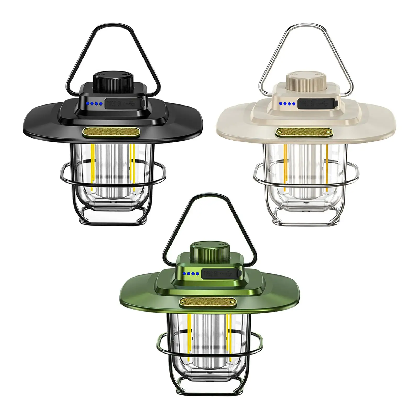 Mini LED Camping Lantern Night Light Lightweight USB Charging Retro Style for Hiking
Mini LED Camping Lantern Night Light Lightweight USB Charging Retro Style for Hiking