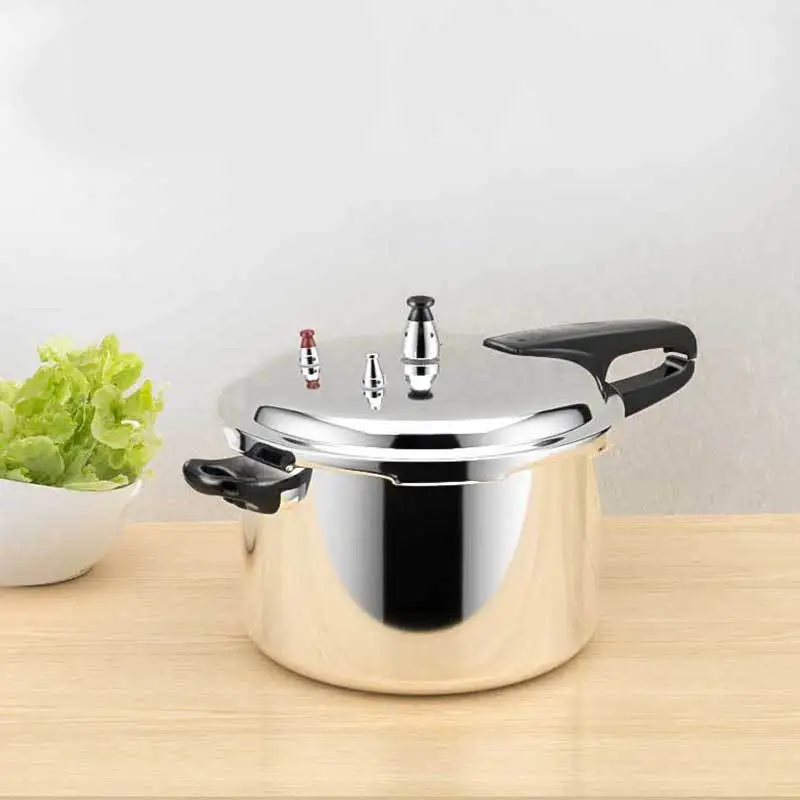 

5.5L Stainless Steel Pressure Cooker Induction Cookers Gas Stove Multi Steamer Vegetables Tall Pot Canning Mini Top Tank Cooker