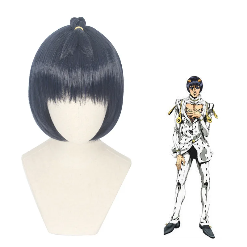 Anime JOJO Bizarre Adventure Golden Wind Bruno Buccellati Cosplay Wig Heat Resistant Hair Cosplay Costume Wigs + Wig Cap
Anime JOJO Bizarre Adventure Golden Wind Bruno Buccellati Cosplay Wig Heat Resistant Hair Cosplay Costume Wigs + Wig Cap