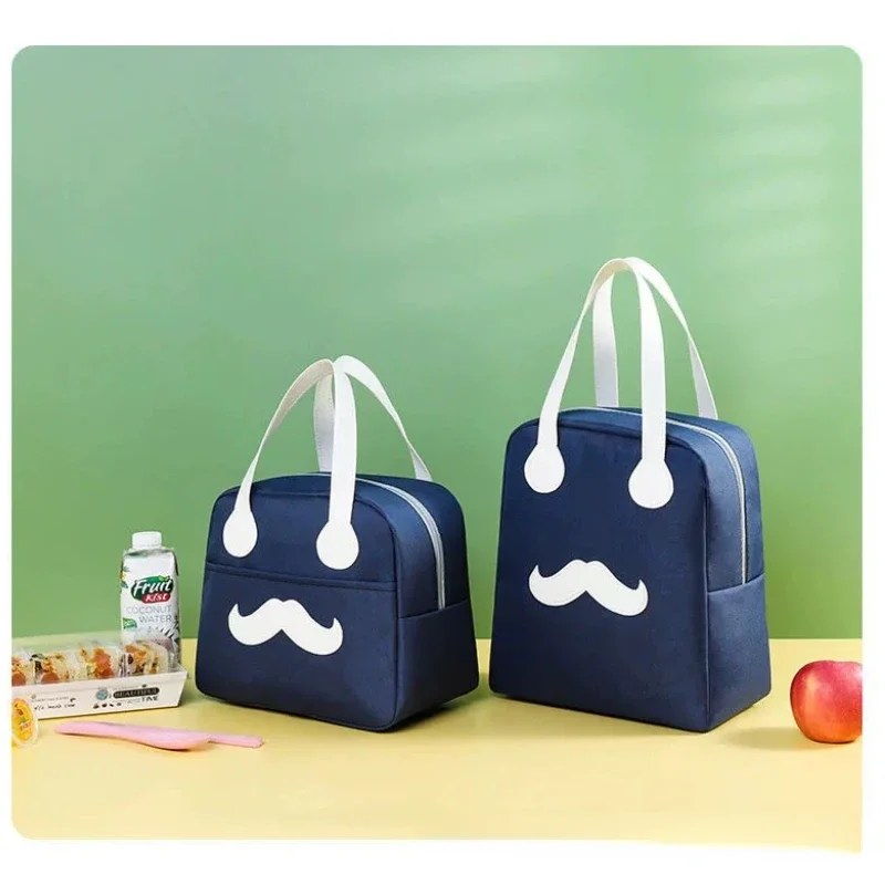 

Lunch bag insulated cloth bag aluminum foil lunch box tote bag bento lunch bag with rice large capacity students office workers