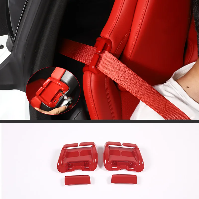 For Corvette C8 Stingray Z51 Z06 2020-2023 ABS Car Seat Belt Guide Frame Panel Cover Car Accessories Replacement Parts
For Corvette C8 Stingray Z51 Z06 2020-2023 ABS Car Seat Belt Guide Frame Panel Cover Car Accessories Replacement Parts