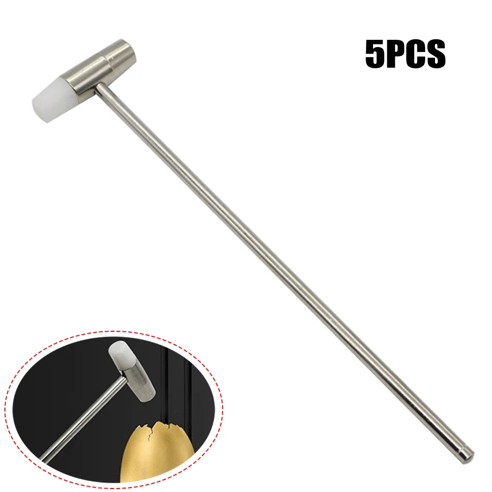 5pcs Small Hammer Woodworking Nail Puncher Repair Tool DIY Metal Rubber Hammer Double Head Clock Maintenance Tool
5pcs Small Hammer Woodworking Nail Puncher Repair Tool DIY Metal Rubber Hammer Double Head Clock Maintenance Tool