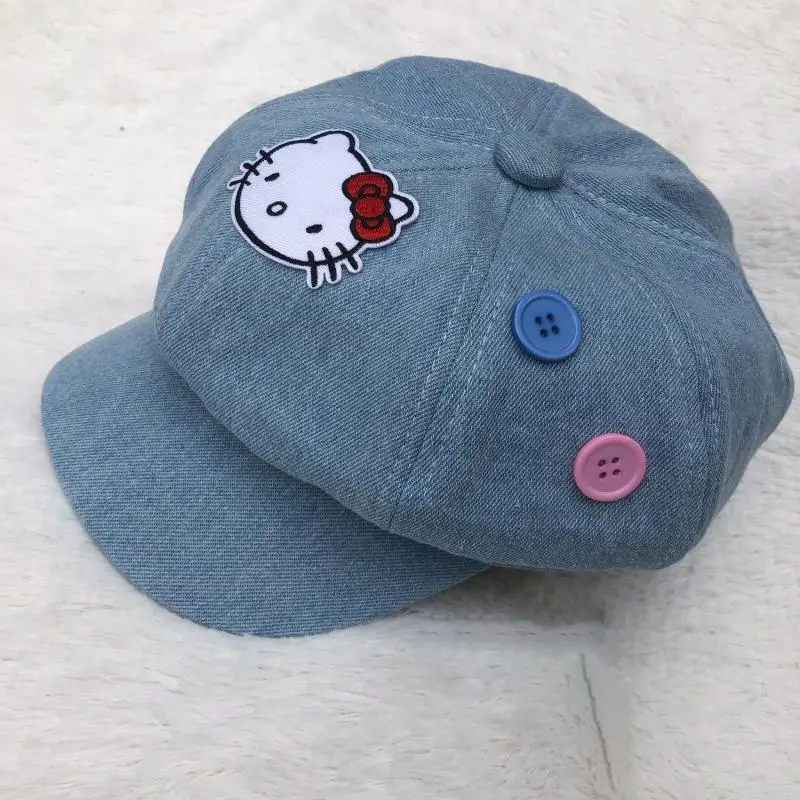 Sanrio симпатичная летняя новая Y2K Hellokitty Pachacco джинсовая восьмиугольная шляпа модная женская уличная Солнцезащитная шляпа с большим лицом
Sanrio симпатичная летняя новая Y2K Hellokitty Pachacco джинсовая восьмиугольная шляпа модная женская уличная Солнцезащитная шляпа с большим лицом