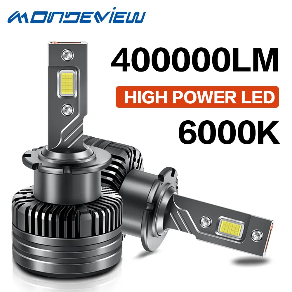 

MONDEVIEW Automotive Headlamp D1S/D1R D2S/D2R D3S/D3R D4S/D4R Series LED High Brightness 400000LM 1300W Lighting accessorie