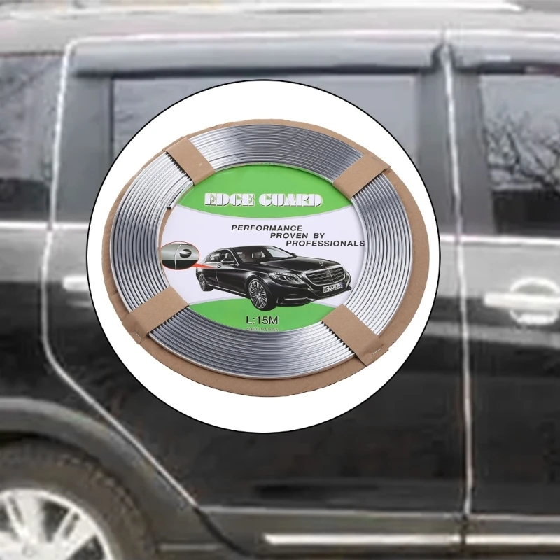 090E 6 мм защита края двери автомобиля противоударная планка ПВХ защитный бампер для автомобилей седанов грузовик внедорожник