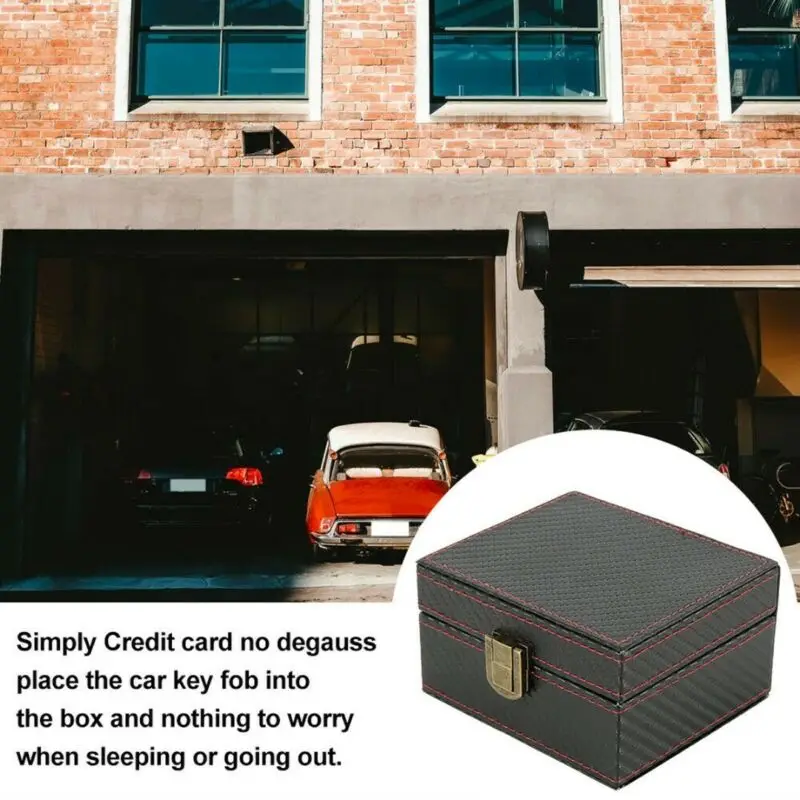 1pc Car Key Box Key Keyless Auto Signal Blocker Box Anti Theft Blocking Pouch Safety 11.6x9x5.8cm For Key Mobile Phone Bank Card
1pc Car Key Box Key Keyless Auto Signal Blocker Box Anti Theft Blocking Pouch Safety 11.6x9x5.8cm For Key Mobile Phone Bank Card