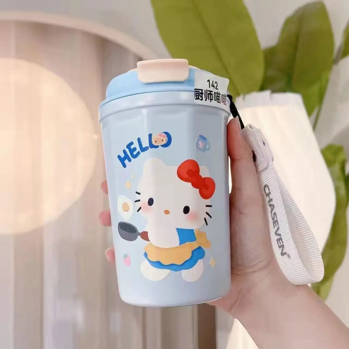 Sanrio Hello Kitty Cartoon Insulated Cup 316 Stainless Steel Ceramic Inner Water Cup Coffee Cup Portable Children's Cup Ins Cup
Sanrio Hello Kitty Cartoon Insulated Cup 316 Stainless Steel Ceramic Inner Water Cup Coffee Cup Portable Children's Cup Ins Cup