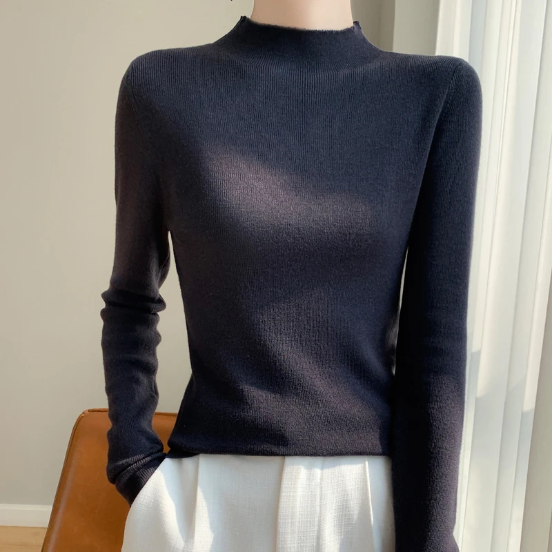 2024 New Spring and Autumn Cashmere Sweater Women Mock Neck Pullover Casual Cashmere Sweater Women
2024 New Spring and Autumn Cashmere Sweater Women Mock Neck Pullover Casual Cashmere Sweater Women