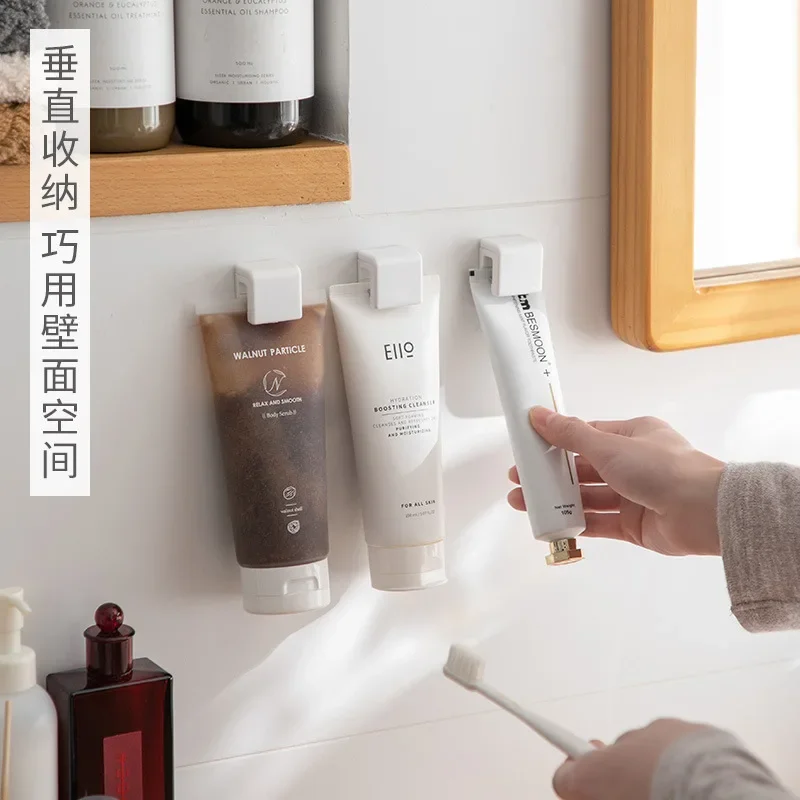 Non-punch Non-trace Hook Plastic Clip Toothpaste Clip Bathroom Cleanser Wall Mounted Self-adhesive White Clip
Non-punch Non-trace Hook Plastic Clip Toothpaste Clip Bathroom Cleanser Wall Mounted Self-adhesive White Clip