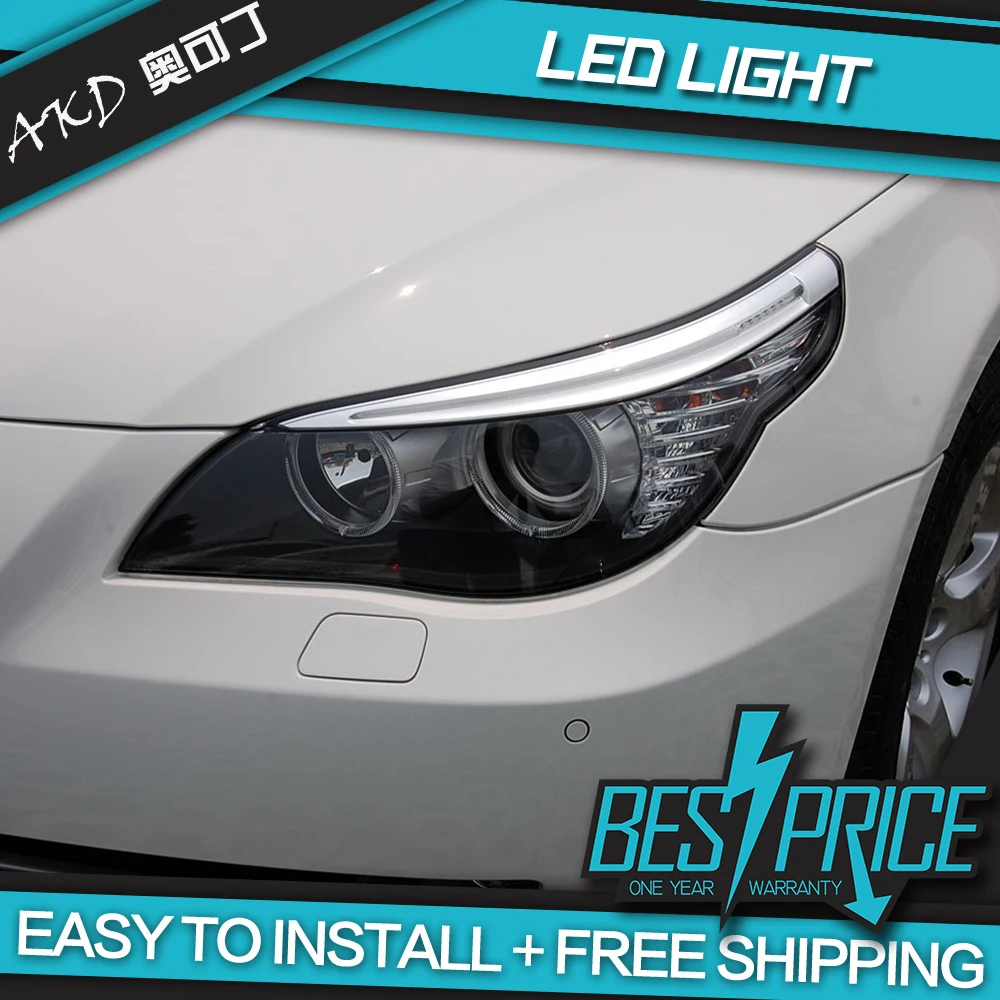 AKD Car Styling Head Lamp for BMW E60 Headlights 2003-2010 520i 523i 530i 535i LED Headlight DRL Hid Bi Xenon Auto Accessories
AKD Car Styling Head Lamp for BMW E60 Headlights 2003-2010 520i 523i 530i 535i LED Headlight DRL Hid Bi Xenon Auto Accessories