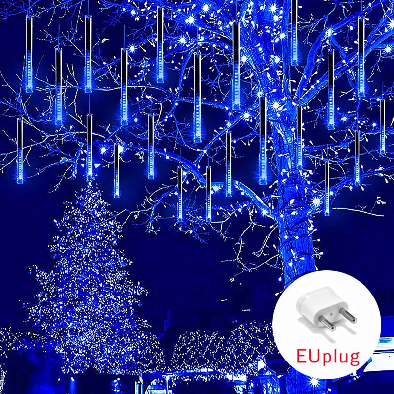 50cm Meteor Shower Rain Lights Led Holiday Lighting Street Garland Christmas Tree Decorations for Outdoor New Year Noel Navidad
50cm Meteor Shower Rain Lights Led Holiday Lighting Street Garland Christmas Tree Decorations for Outdoor New Year Noel Navidad