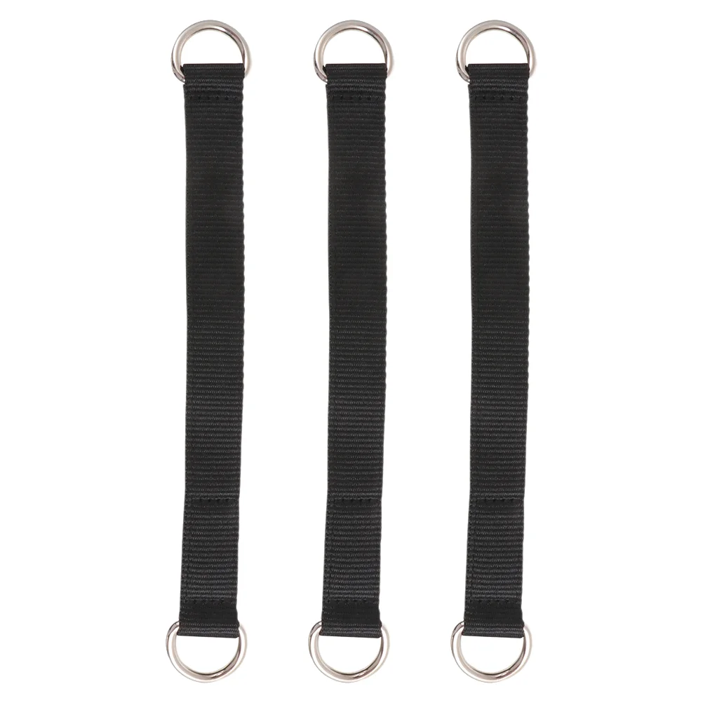 

3 Pcs Fitness Horizontal Bar Strap Gymnastic Ring Belt Lanyard Pull Up Assist Pulling Band Hanging Nylon Connective Sports