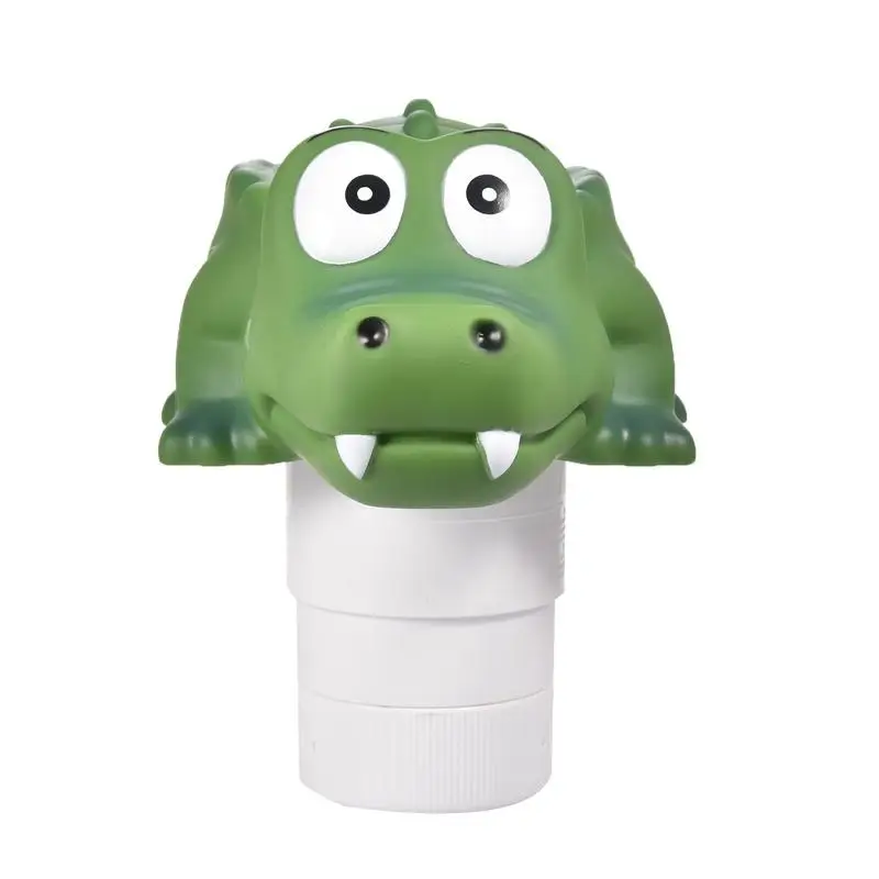 Swimming Pool Chlorine Floater Swimming Pool Vinyl Floating Cute Crocodile Animal Swimming Pool Diffuser Chlorine Dispenser
Swimming Pool Chlorine Floater Swimming Pool Vinyl Floating Cute Crocodile Animal Swimming Pool Diffuser Chlorine Dispenser