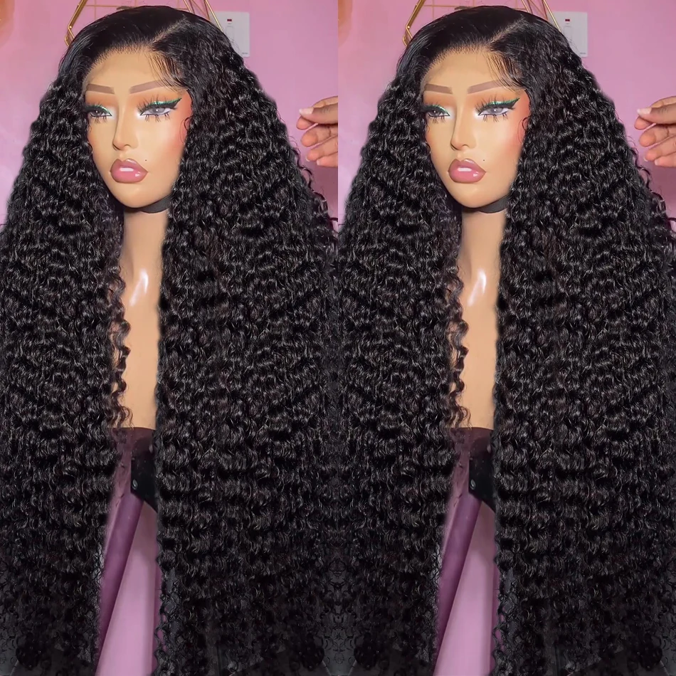 

250% Loose Deep Wave 13x4 13x6 HD Lace Frontal Wig Brazilian 30 40 Inch Curly 4x4 5x5 Lace Frontal Human Hair Wigs For Women